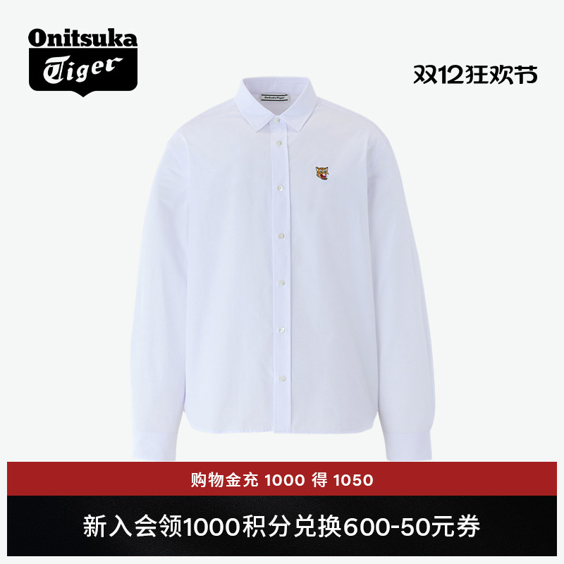 鬼塚虎经典款休闲上衣长袖衬衫