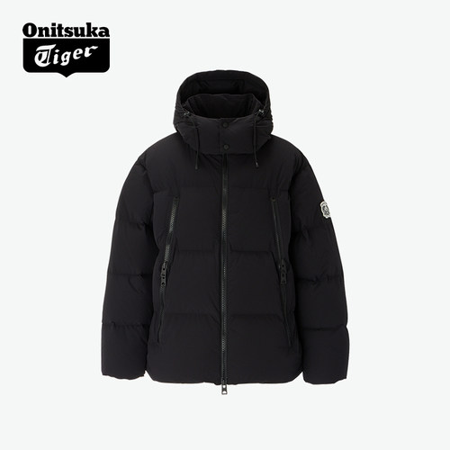 鬼塚虎连帽羽绒服外套