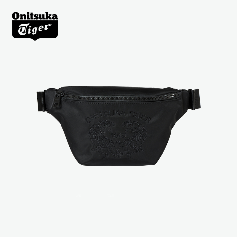 鬼塚虎男女款轻便简约潮流腰包