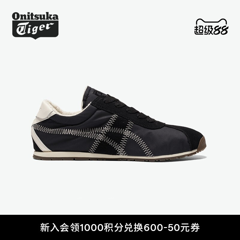 OnitsukaTiger鬼塚虎黑色休闲鞋图片