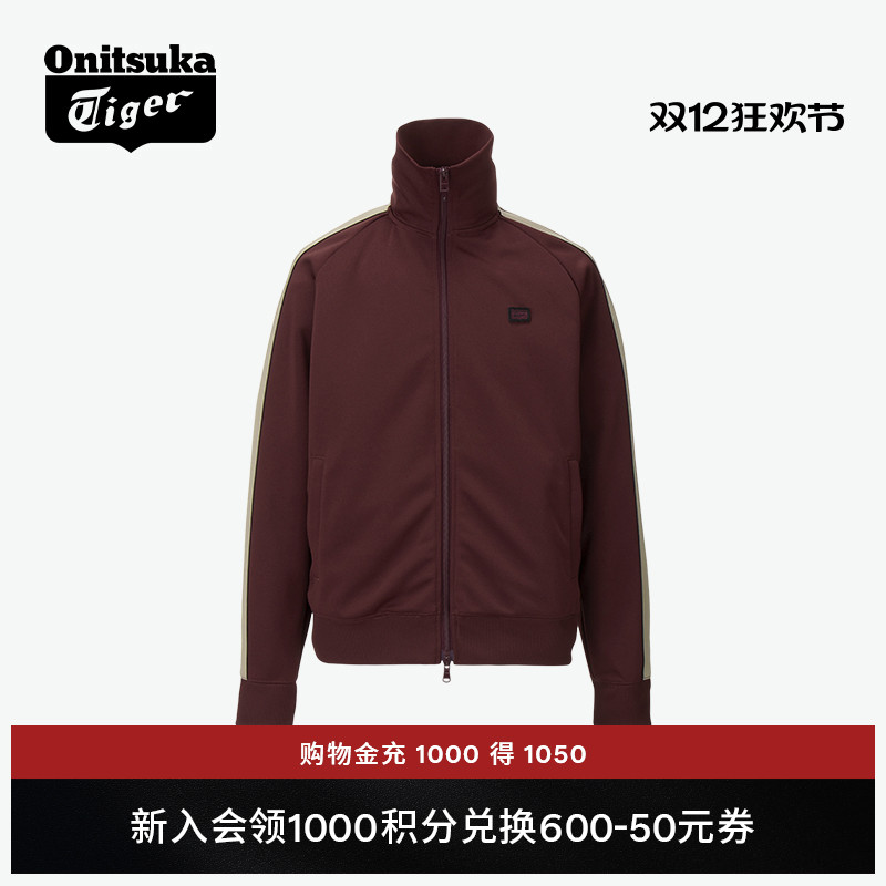 鬼塚虎休闲舒适运动夹克衫