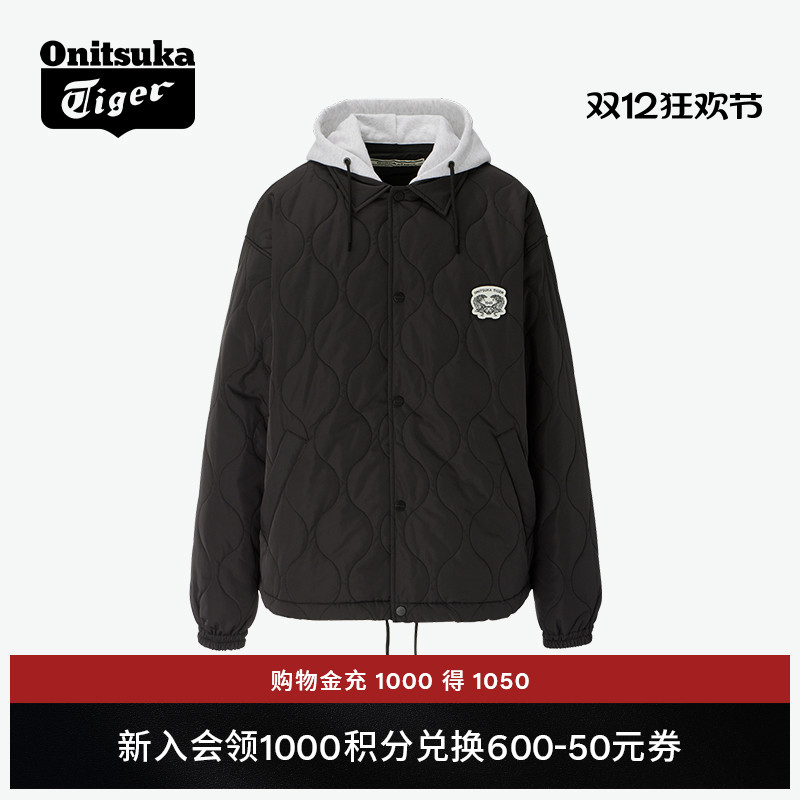 鬼塚虎运动休闲简约男女夹克外套