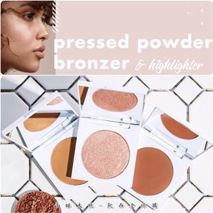 清仓Colourpop卡拉泡泡Pressed Powder粉质压盘 单色高光修容腮红