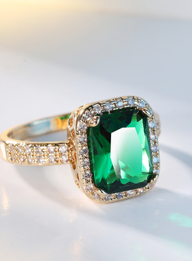 男女通用合金日韩镀14K戒指