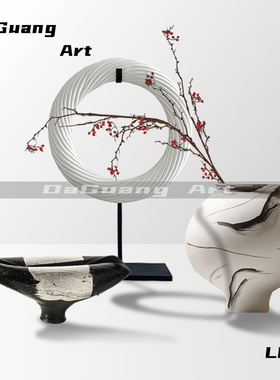 软装搭配样板间装饰摆件艺术饰品