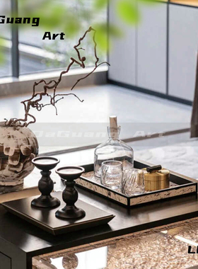 软装搭配样板间装饰摆件桌面饰品