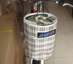 Panier pour vélo en toile - Ref 2259804 Image 1