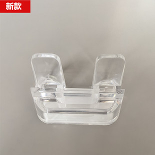 新款手机支架防盗展示架亚克力底座体验台演示托架透明加宽至1cm