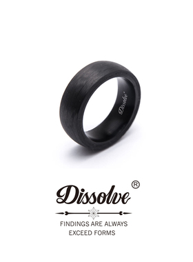 Dissolve项链戒指男潮嘻哈男士潮男个性食指钛钢复古单身简约指环