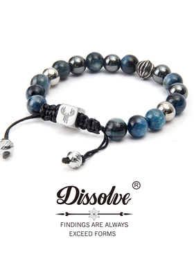 Dissolve小众设计ins潮简约潮牌可调节碧空之歌情侣手链男