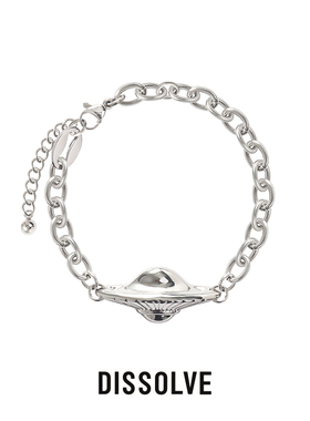 Dissolve原创小众设计高级感个性饰品飞船吊坠情侣手链男女生礼物