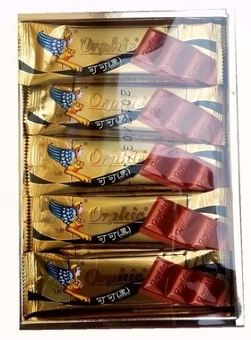 飞的巧克力盒装一箱黑色代可可脂糖果年货零食巧克力实惠包邮