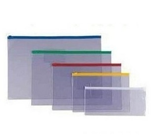 a5透明拉边袋 a5拉链袋14c 透明文件袋 a5资料袋 23cm*17.