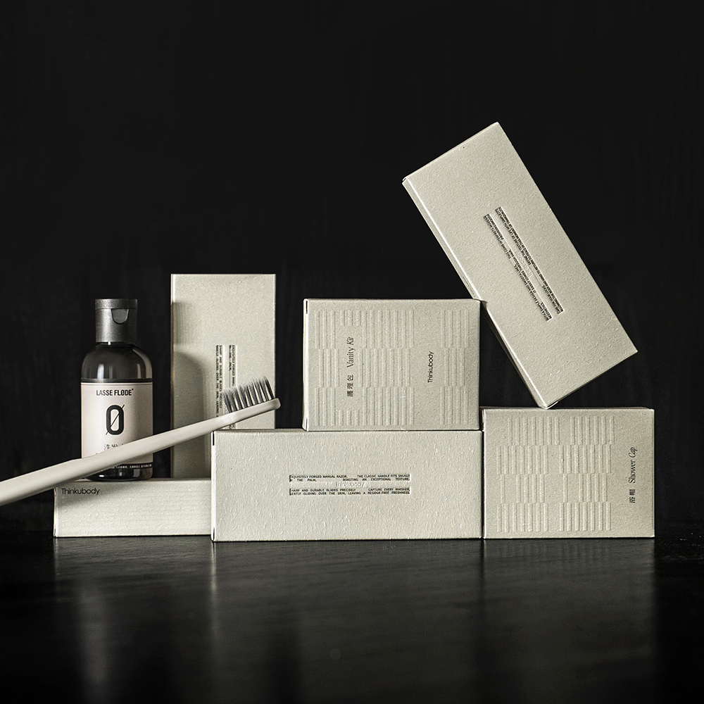 凹凸肌理感卡盒轻奢酒店专用一次性洗漱用品牙刷牙膏套装民宿宾馆