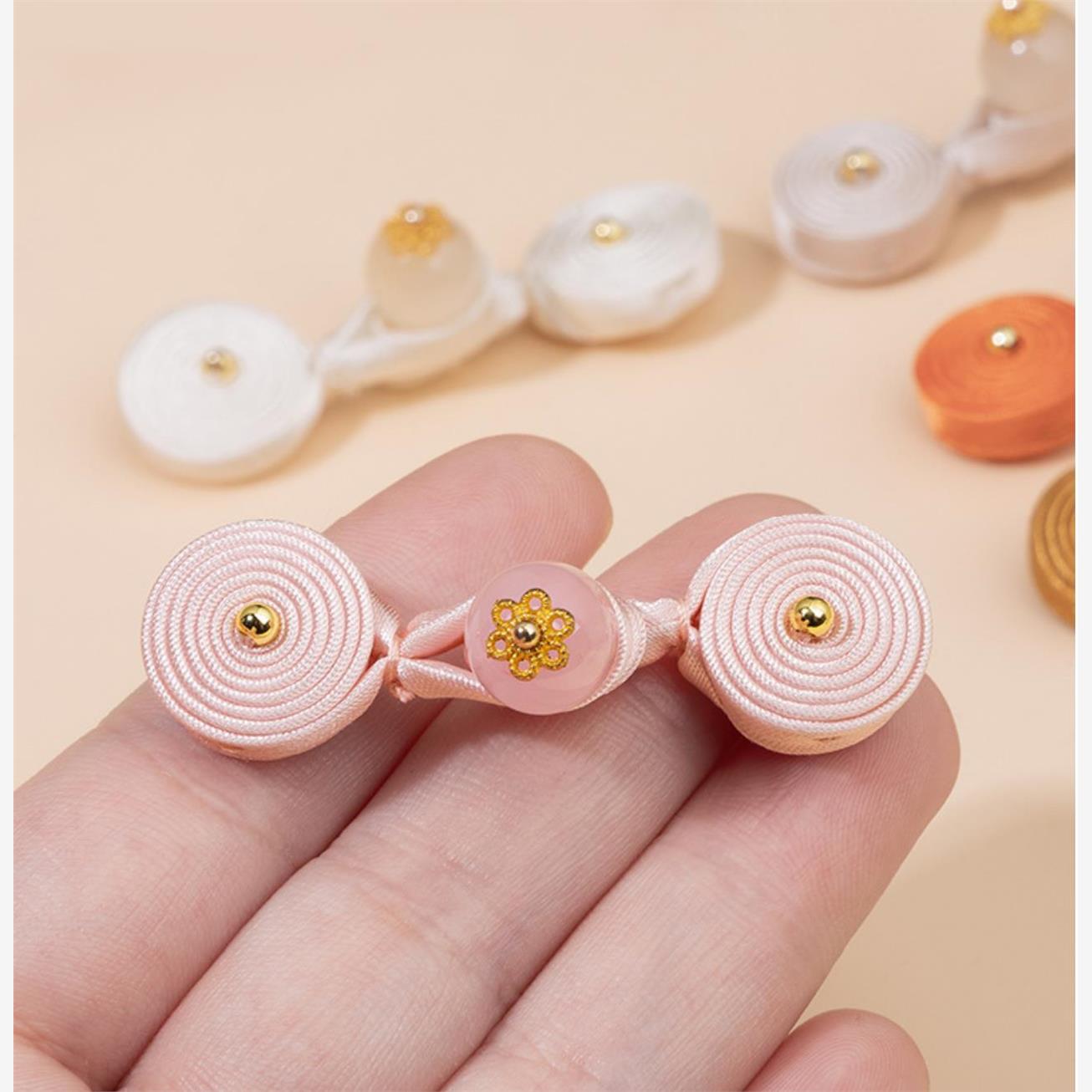 旗袍盘扣星河珠金香扣新