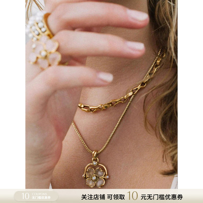 GOOSSENS  设计师 法国品牌 海湾葡萄园项链 SOLSOL