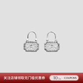 COTEMP SOLSOL 锁扣设计耳环复古鎏金耳饰 设计师品牌 26新品