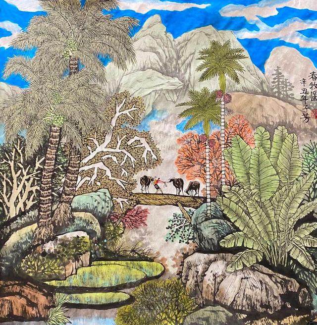 【手绘画设计】22水库