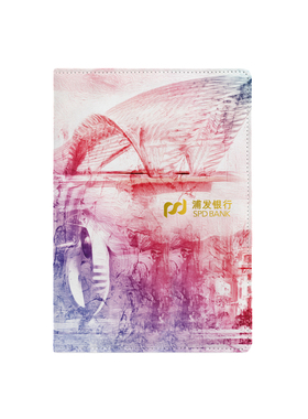 史泰博STB定制UV笔记本A5彩色145*210*10mm200本起订定制品创意艺术封面