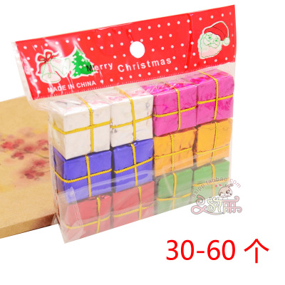 圣诞节装饰品圣诞树挂件镭射七彩