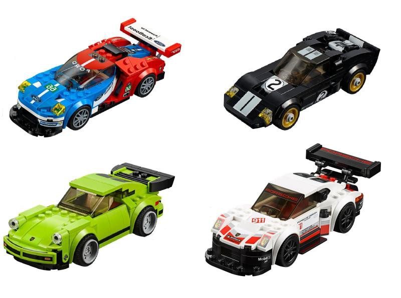 乐高 lego 杀肉 75881 75888 净赛车 福特保时捷 没人仔 全新正品