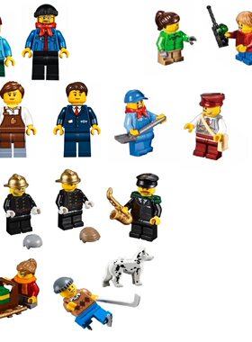 乐高lego人仔10263冬季系列套装