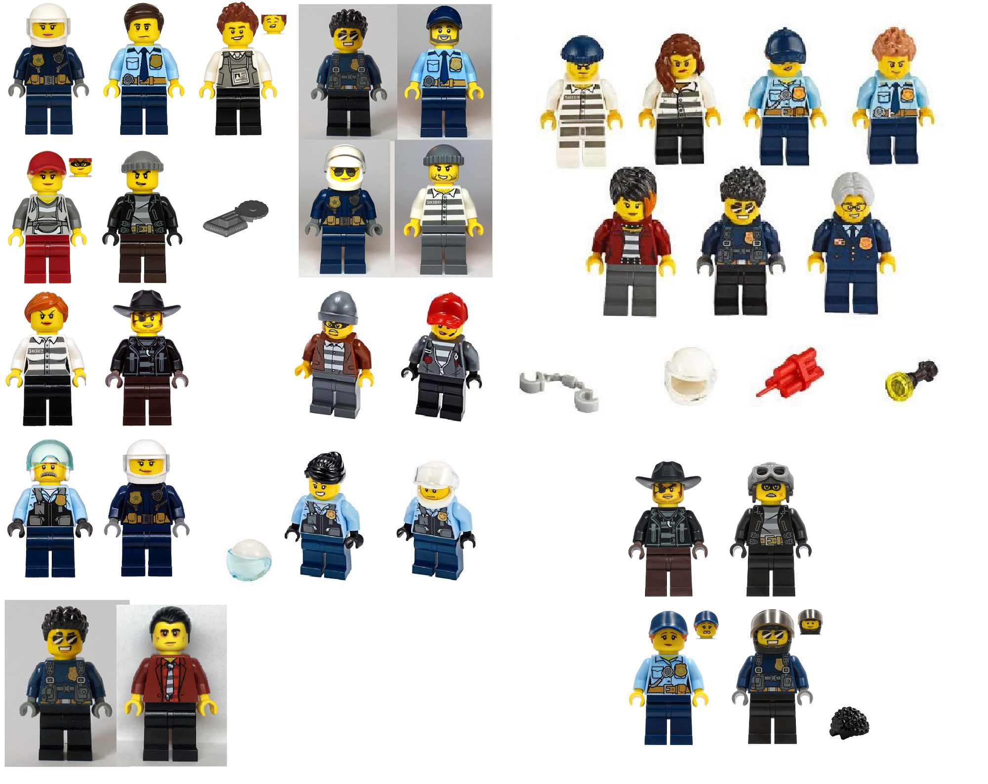 乐高 lego人仔 60242 60243 60244 60245 60246 60270 60276 警察