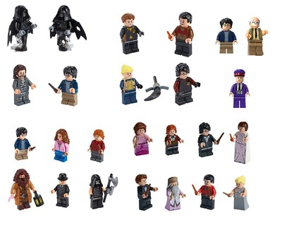 人仔 75945 75946 75947 75948 75957 75958 75965 哈利波特