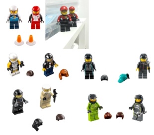 乐高 LEGO 人仔 76903 60256 60084 76904 76905 76909 76910独占