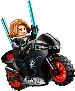 乐高 LEGO 杀肉 76050 摩托车+人仔 sh186 黑寡妇 全新正品