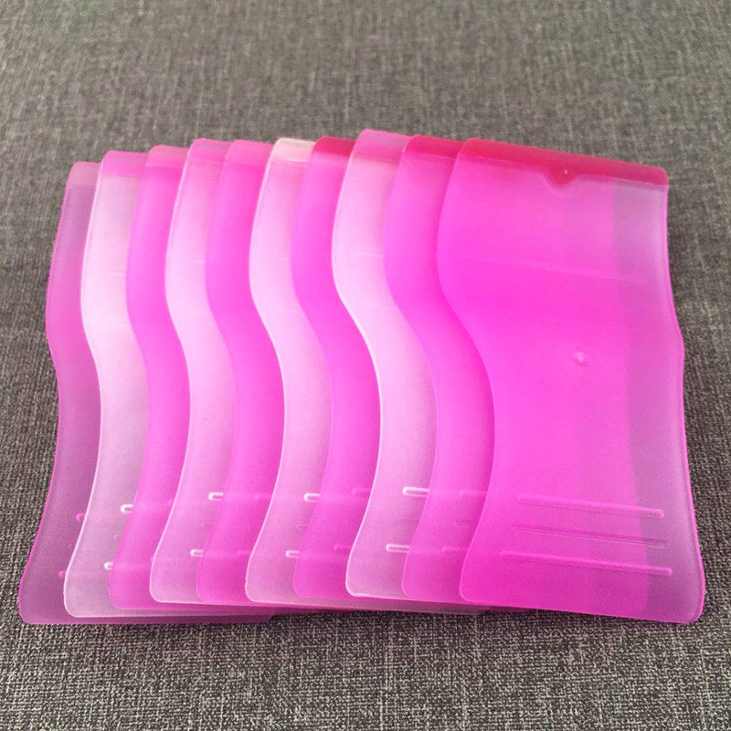 美妆工具刮板脱毛膏刮板刮匙 PP塑胶刮板塑胶板 面膜棒颜色随机中