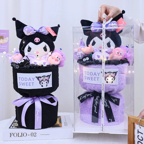 Sanrio, милая плюшевая детская кукла, подарок на день рождения, букет