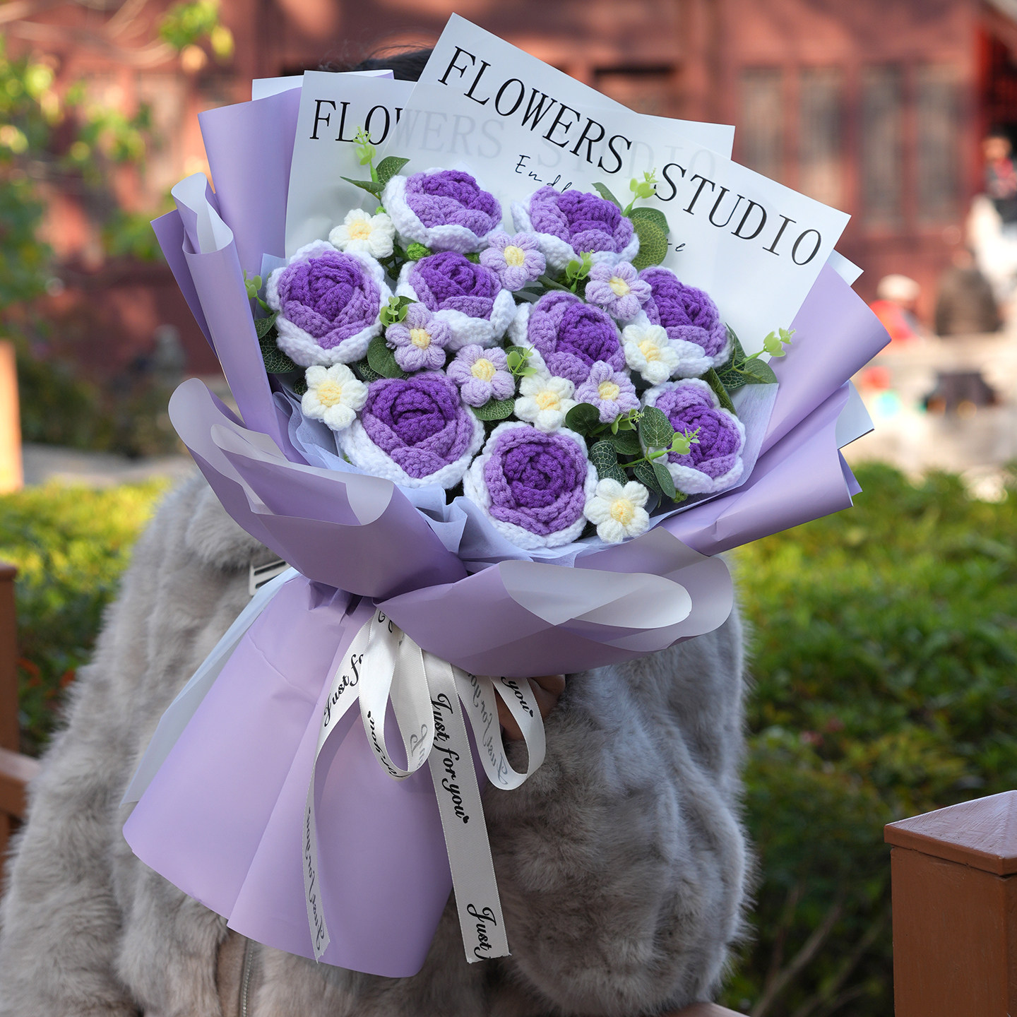 生日礼物手工编织针织向日葵仿真玫瑰毛线花束成品送女友闺蜜妈妈,鲜花速递/花卉仿真/绿植园艺,仿真花,淘宝优惠券,粉丝福利购,淘宝优惠卷