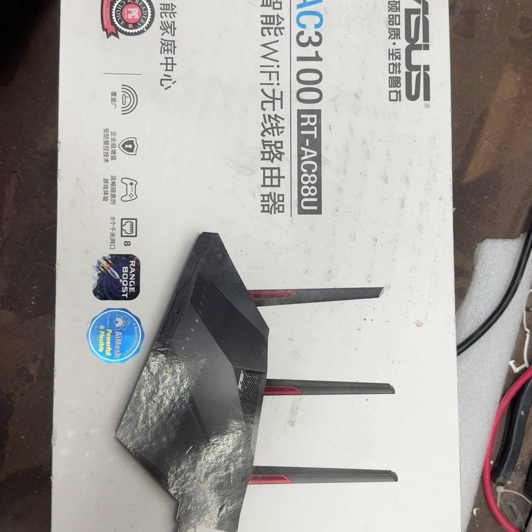 华硕RT-AC3100双频千兆路议价 也可为维修！！