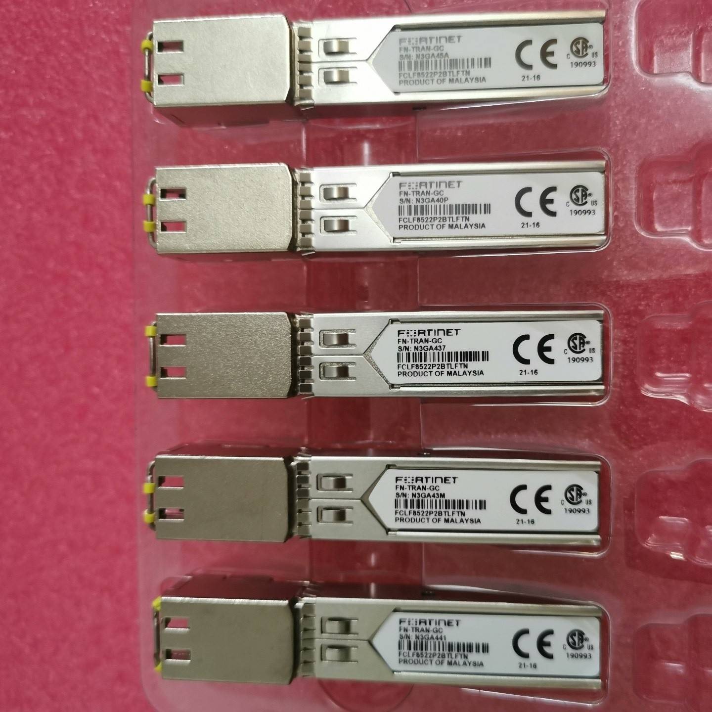 飞塔Fortinet FN-TRAN-GC FCLF85议价 也可为维修！！