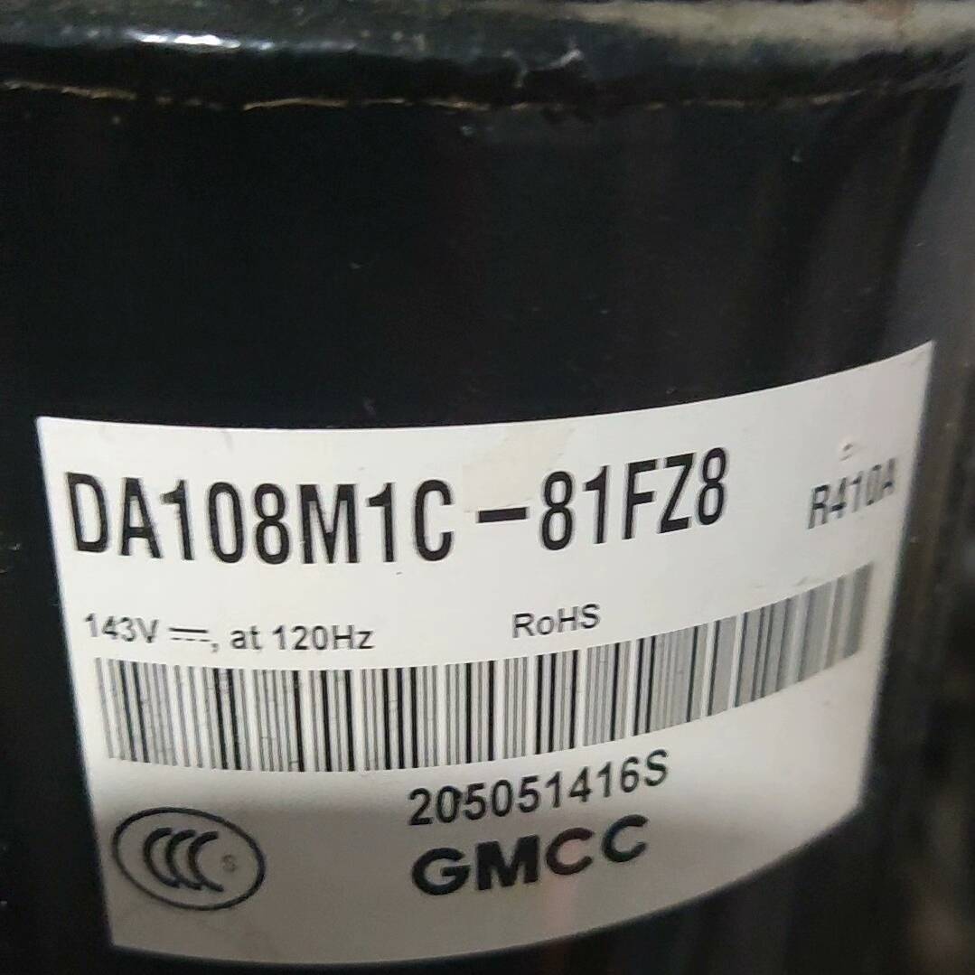 #压缩机美芝DA108M1C-81FZ8议价 也可为维修！！