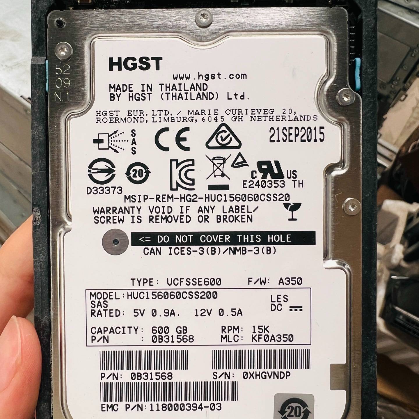 EMC 005050936 V4-2S15-600 VNX议价 也可为维修！！