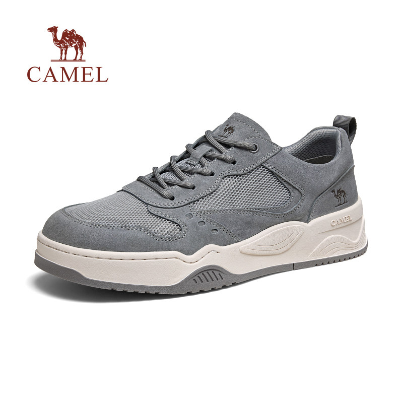 骆驼男鞋2024夏秋季新款百搭时尚透气网面运动鞋厚底增高休闲板鞋,流行男鞋,休闲板鞋,淘宝优惠券,粉丝福利购,淘宝优惠卷