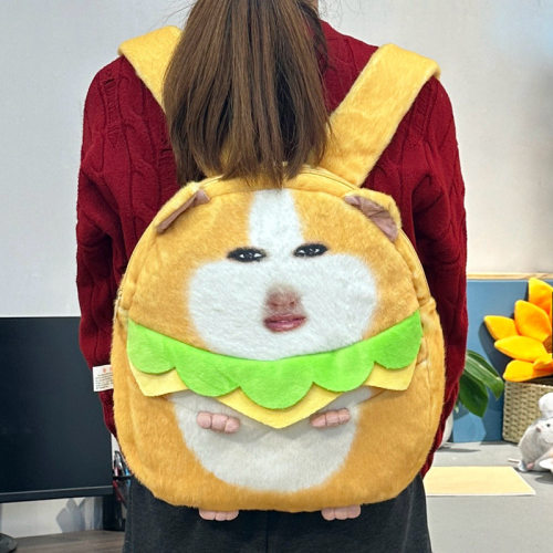 胖猫包猪妞包汉堡红包玩偶表情包双肩包娃娃生日礼物公仔