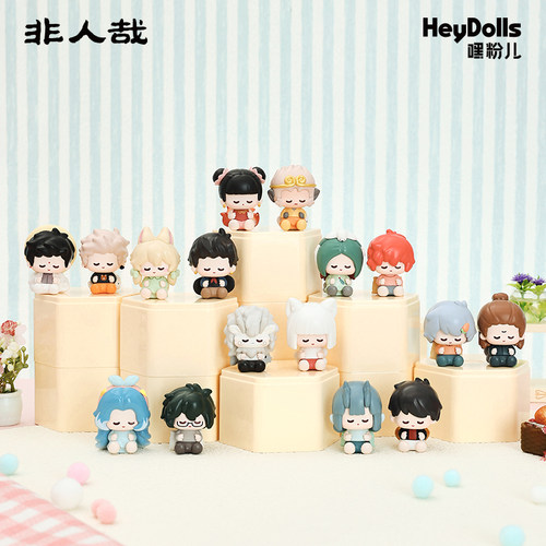 非人哉官方店Suplay悠闲生活迷你趴趴公仔盲盒动漫手办潮玩摆件