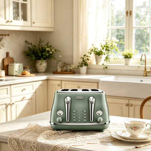 Delonghi/德龙面包机CTO4003BG吐司机多士炉新款4片全自动家用