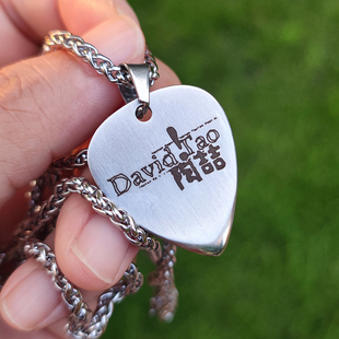 陶喆吉他拨片项链soulpower巡演物料找自己音乐节演唱会DavidTao