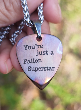 权顺荣Hoshi吉他拨片项链老虎FallenSuperstar周边标志物料音乐