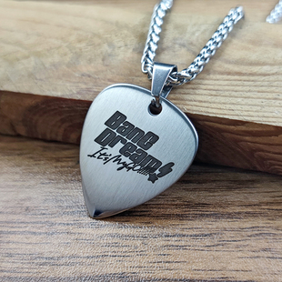 MyGo吉他拨片定制项链高松灯吊坠高中大学音乐 Dream BanG