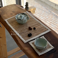 Китайская стиль сельская винтажная Zen лен льна льня