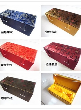 高档锦盒奖杯子佛像葫芦茶叶罐竹简陶瓷花瓶紫砂壶笔筒礼品包装盒