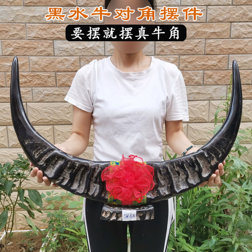 天然水牛角摆件办公室招财