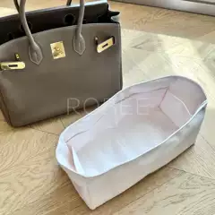 Robee/Suitable for Hermès Birkin 25/30 Waterproof Satin Inner Bag Organizer Platinum Bag Insert Bag