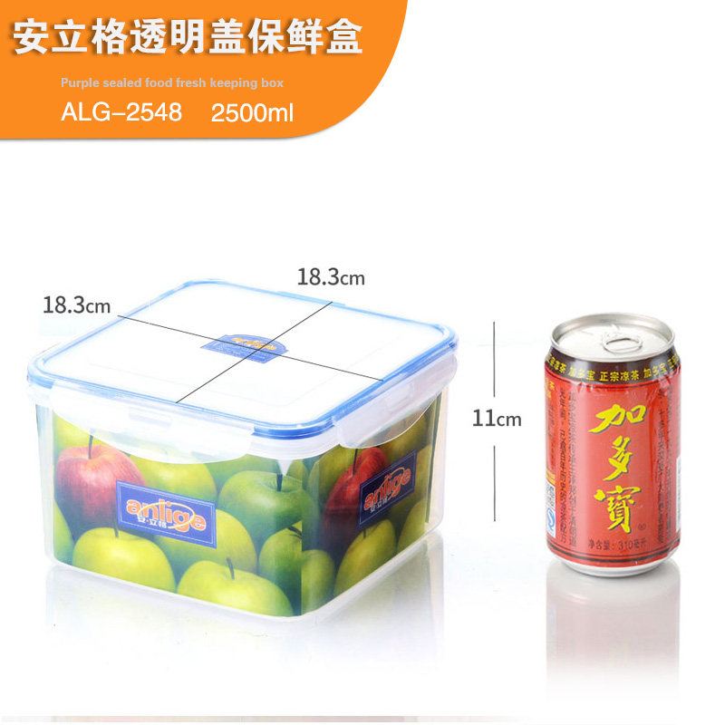 安立格大号正方形保鲜盒