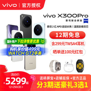 【选好礼】vivo X300 Pro新品蔡司2亿APO超级长焦天玑9500拍照手机官方旗舰店官网正品